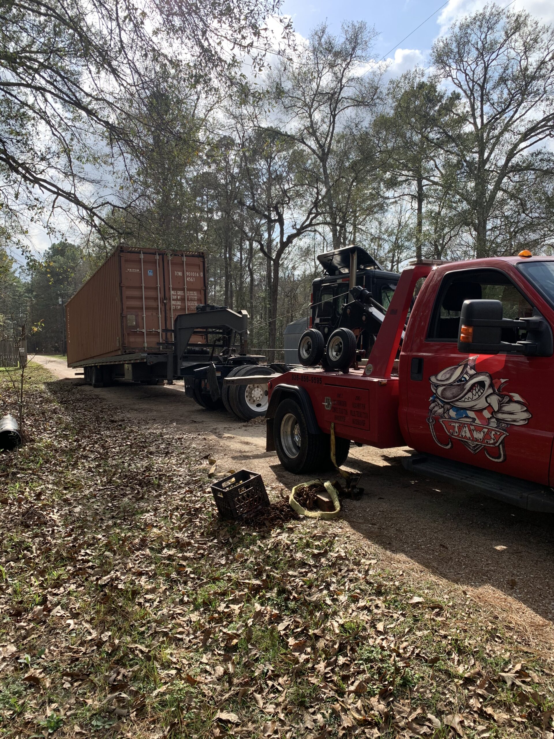 Shipping Container Hauling Conroe TX